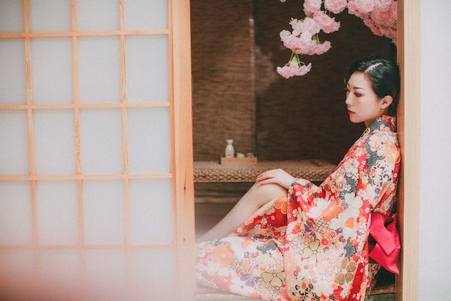 femme kimono